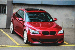 BMW e60 - red